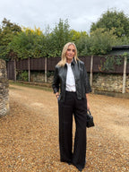 Lace Side Stripe Trousers