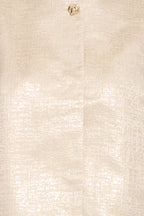 Metallic Puff Sleeve Jacket