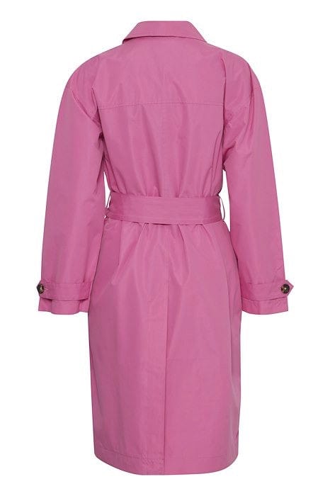 Pink Trench Coat