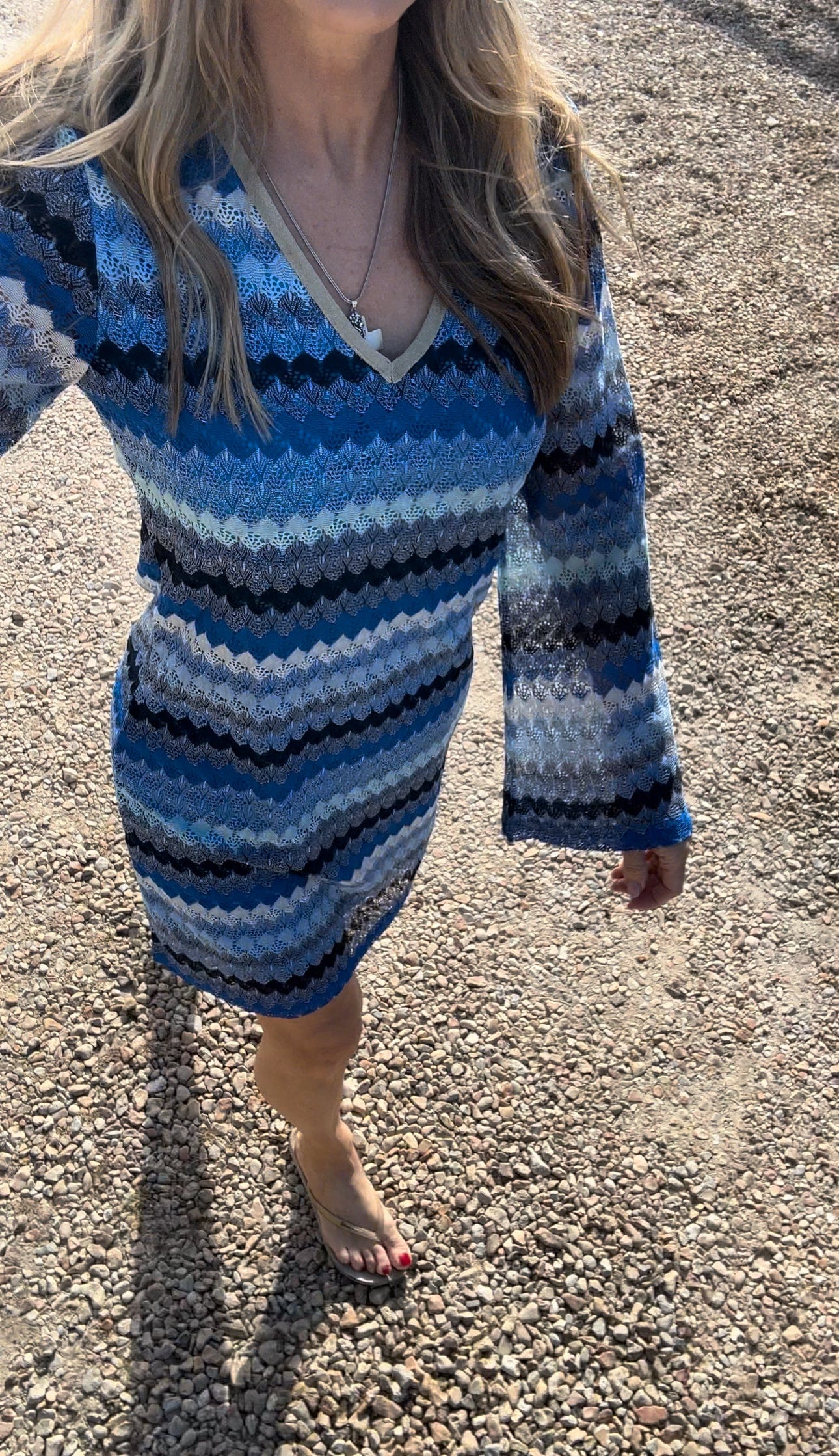 St Tropez Dress - Blue