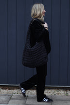 Black Velvet Trousers