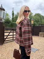 Cherry Check Jacket