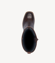 Load image into Gallery viewer, Brown Faux leather boots
