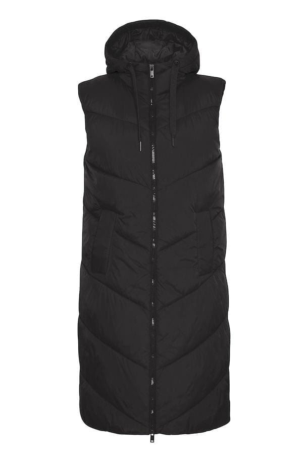 Quilted Gilet Black The Cotswold Shed