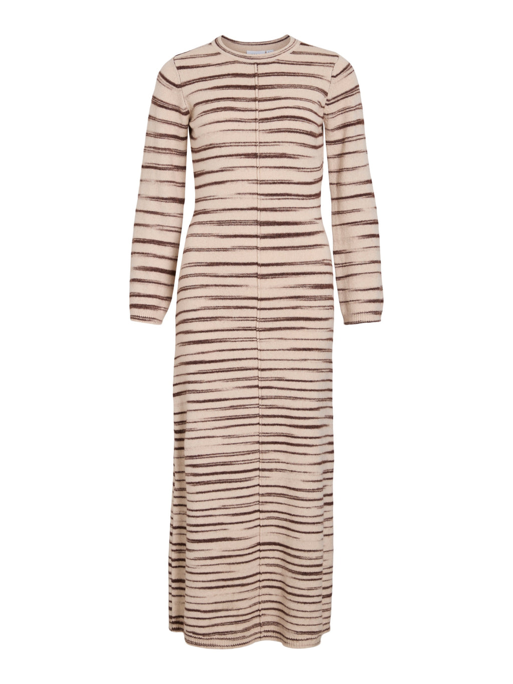 Broken Stripe Ankle Knit Dress