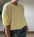 Short Sleeve  Mohair Cardigan