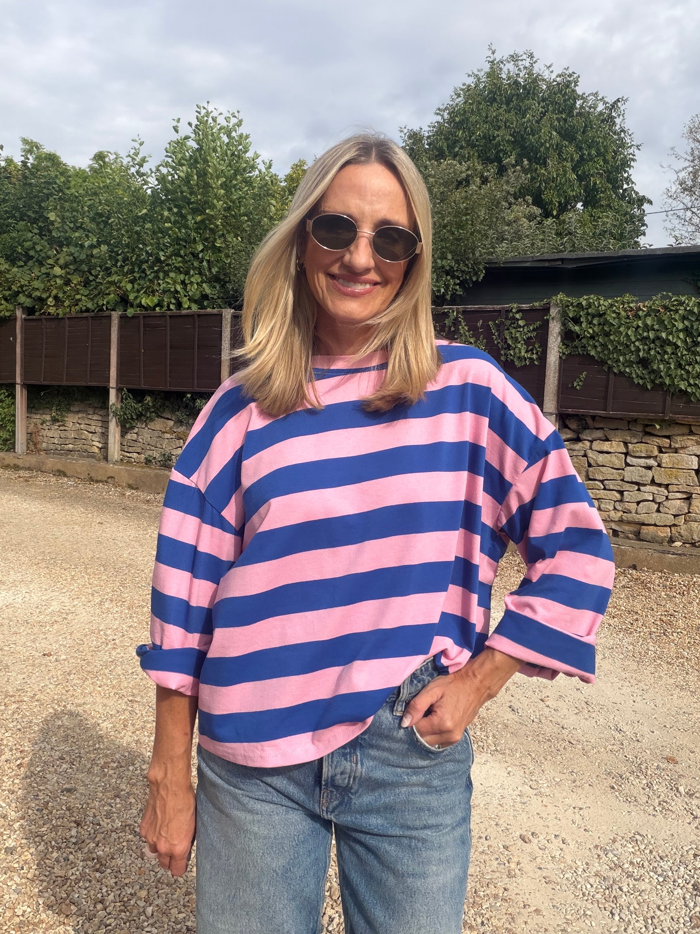 Striped Long Sleeve T-Shirt