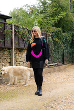 Load image into Gallery viewer, Smile Jumper - Black
