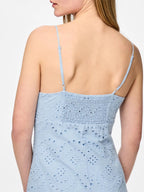 Broderie Anglaise Sundress -  Baby Blue