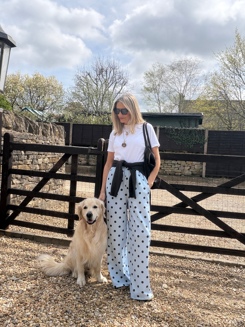 Polka Dot Joggers