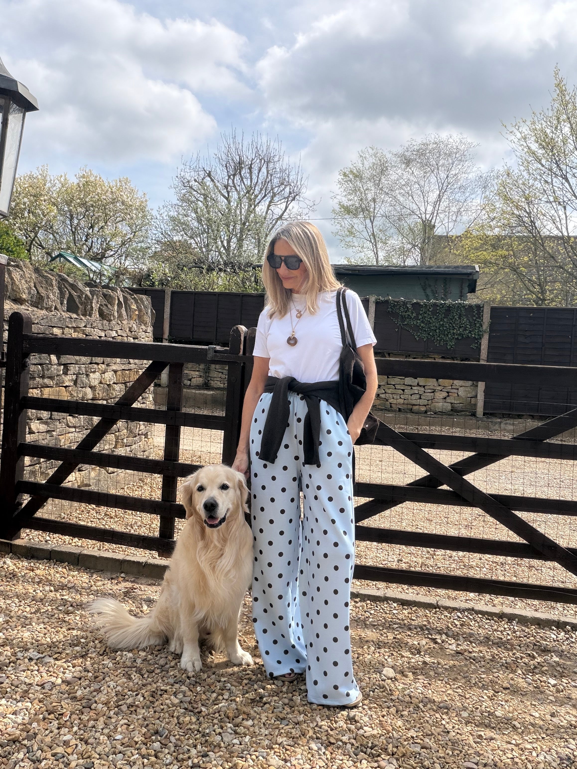 Polka Dot Joggers