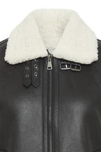 Shearling Gilet - Black