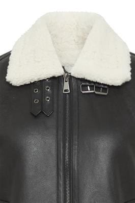 Shearling Gilet  - Black
