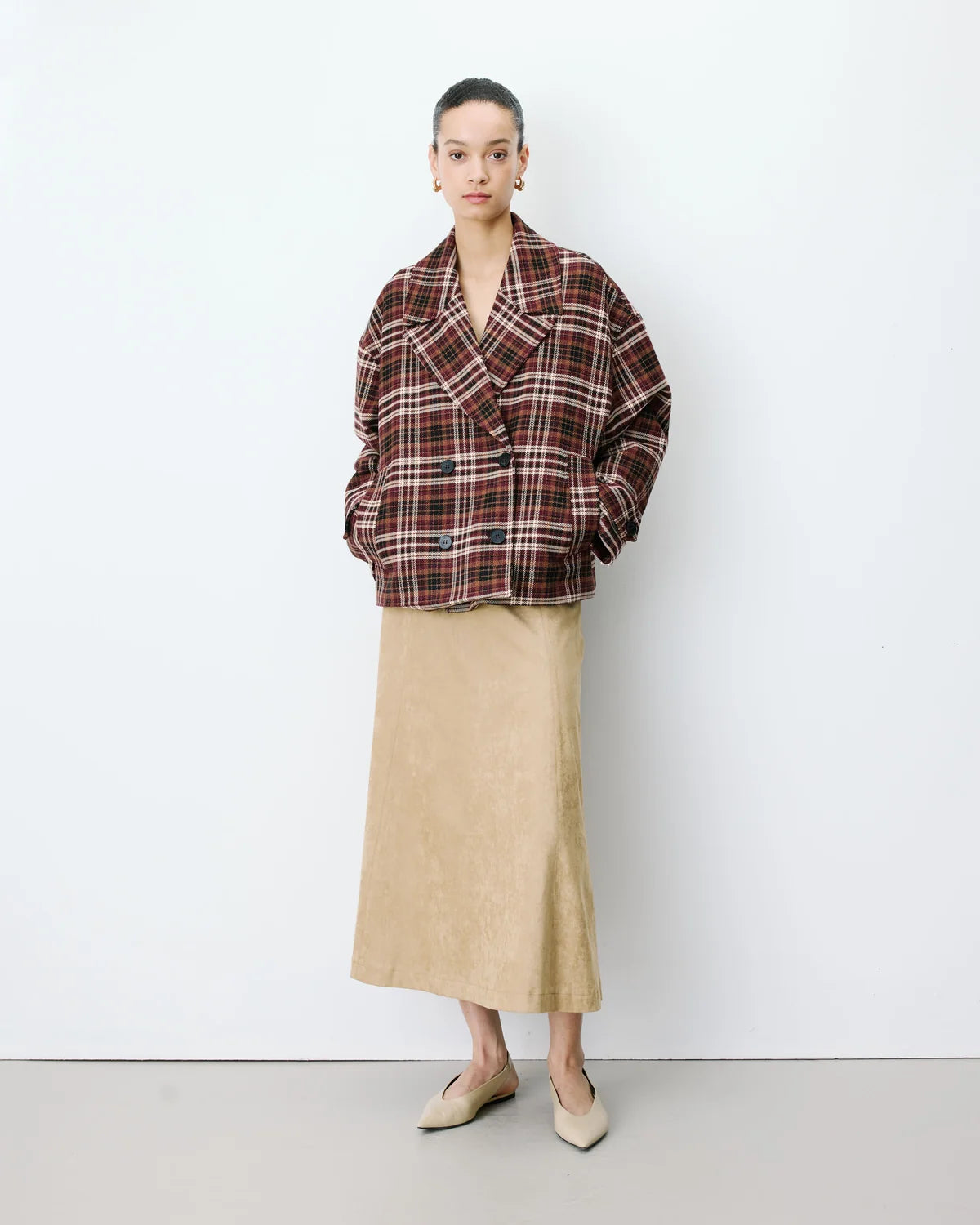 Cherry Check Jacket