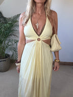 Cut Out Resort Wear Dress