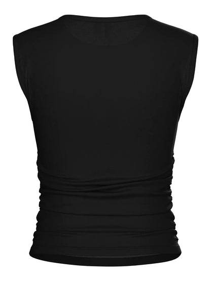 Ruched Basic Top