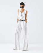 Pinstripe Waistcoat & Trousers Co-ord
