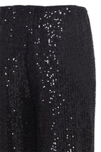 Black Sequin Trousers