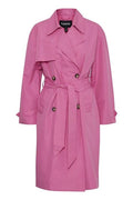 Pink Trench Coat