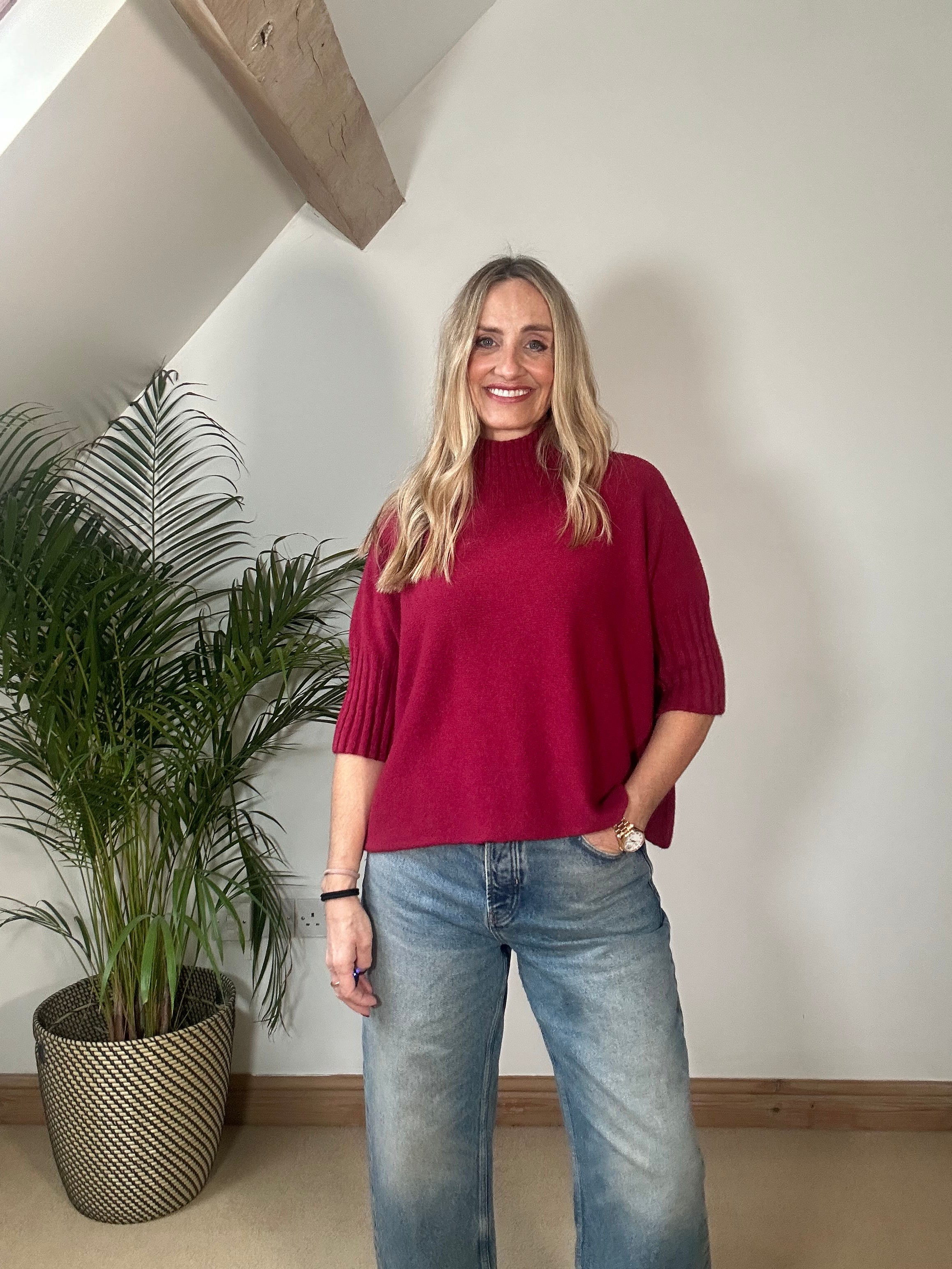 Short Sleeve, Boxy Jumper