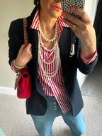 Multi Strand Pearl Necklace