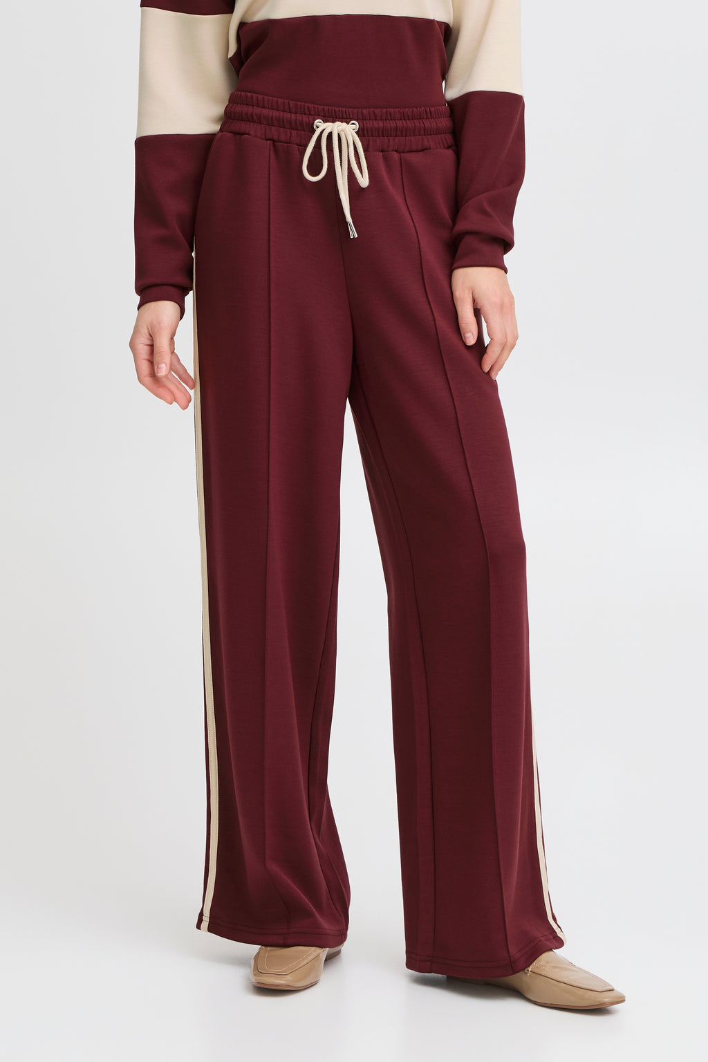 Track Pants with Side Stripe