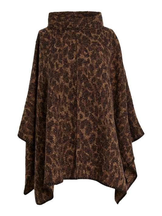 Leopard Print Cape