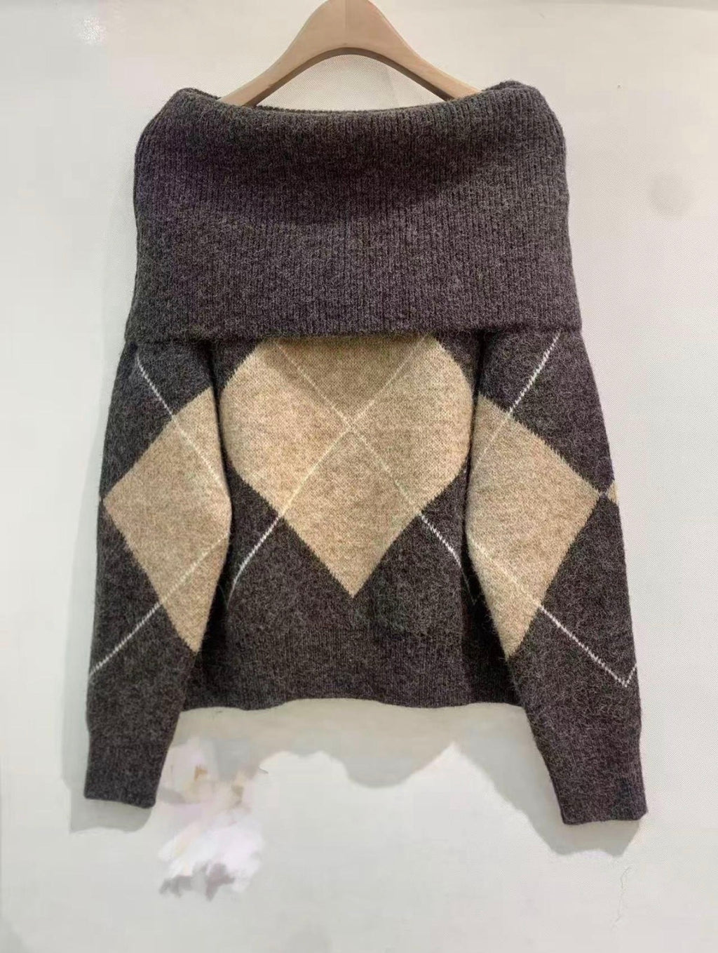 Argyle sweater