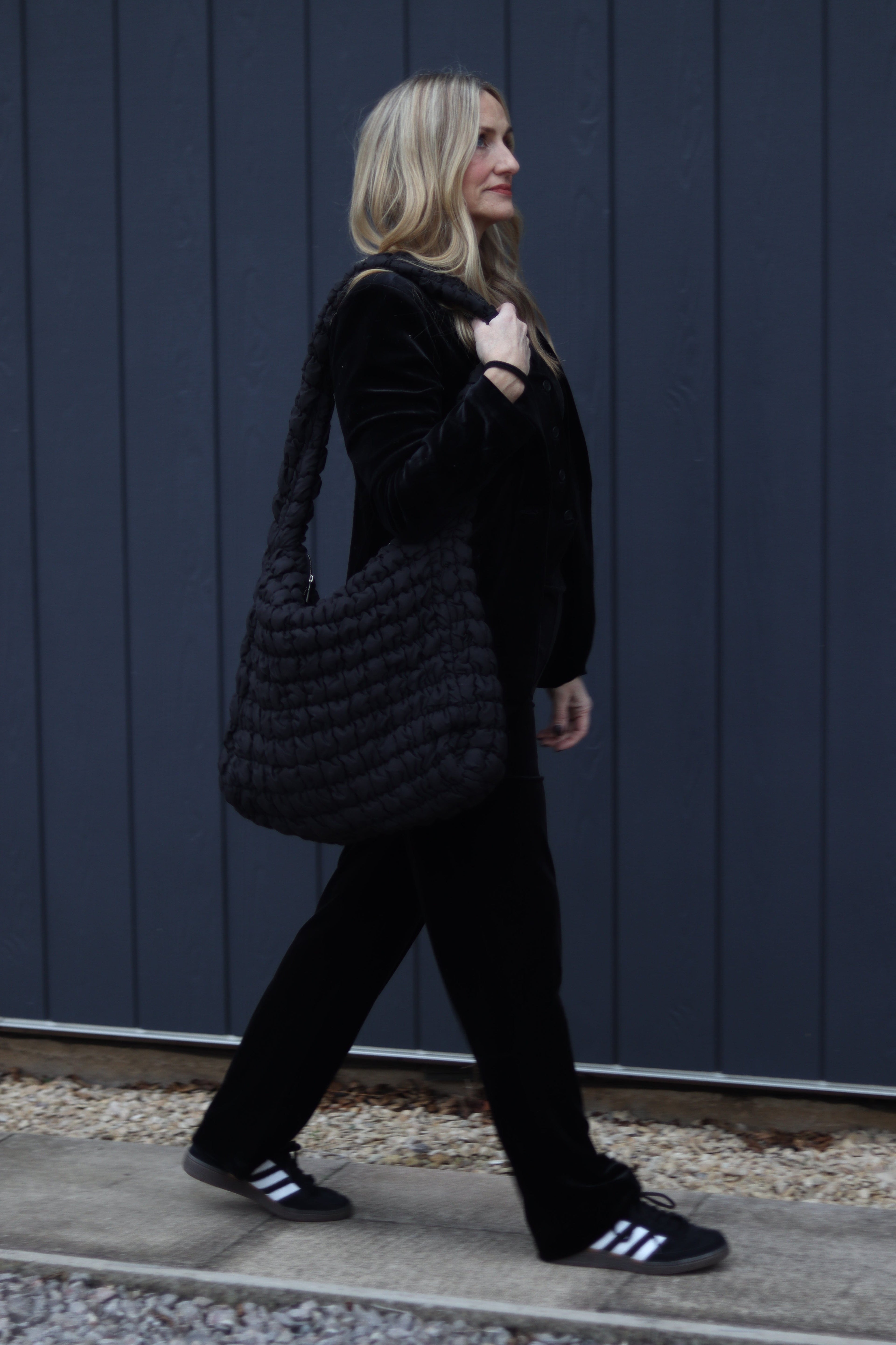 Black Velvet Trousers