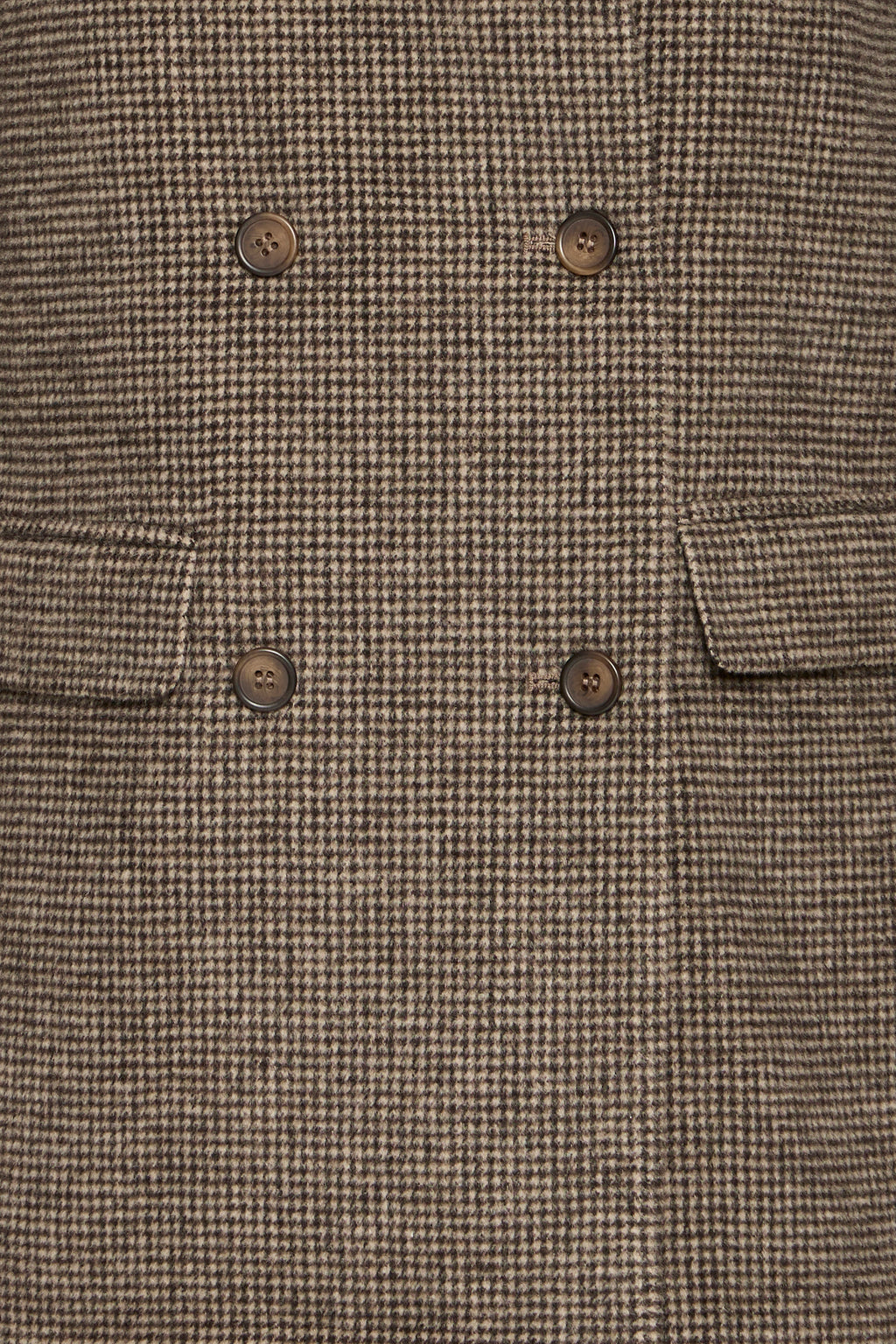 Collarless Tweed Blazer