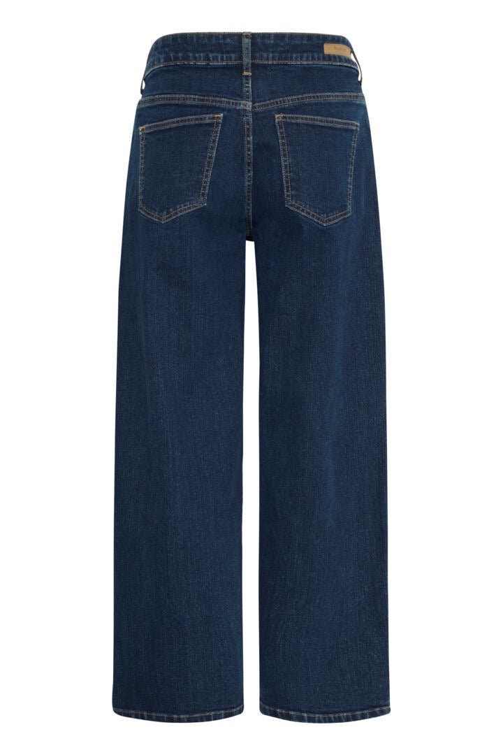 Slim Barrel Leg Jeans - Ink