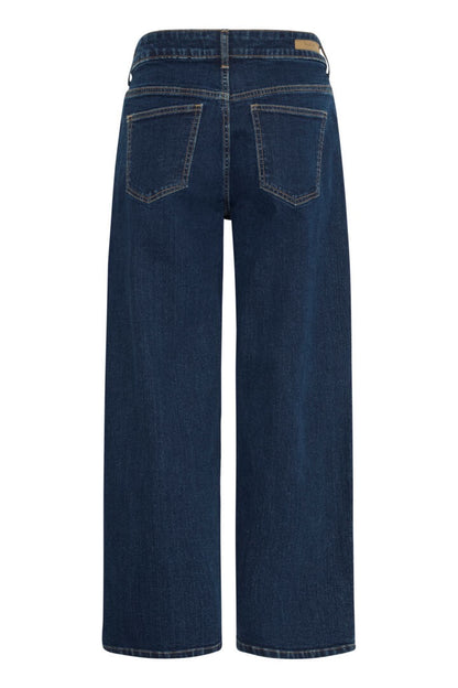 Slim Barrel Leg Jeans - Ink