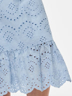 Broderie Anglaise Sundress -  Baby Blue
