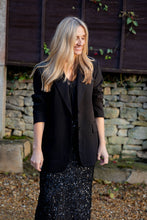 Load image into Gallery viewer, Sequin Pencil Skirt - Rose Gold
