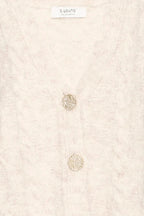 Oatmeal Cable Cardigan