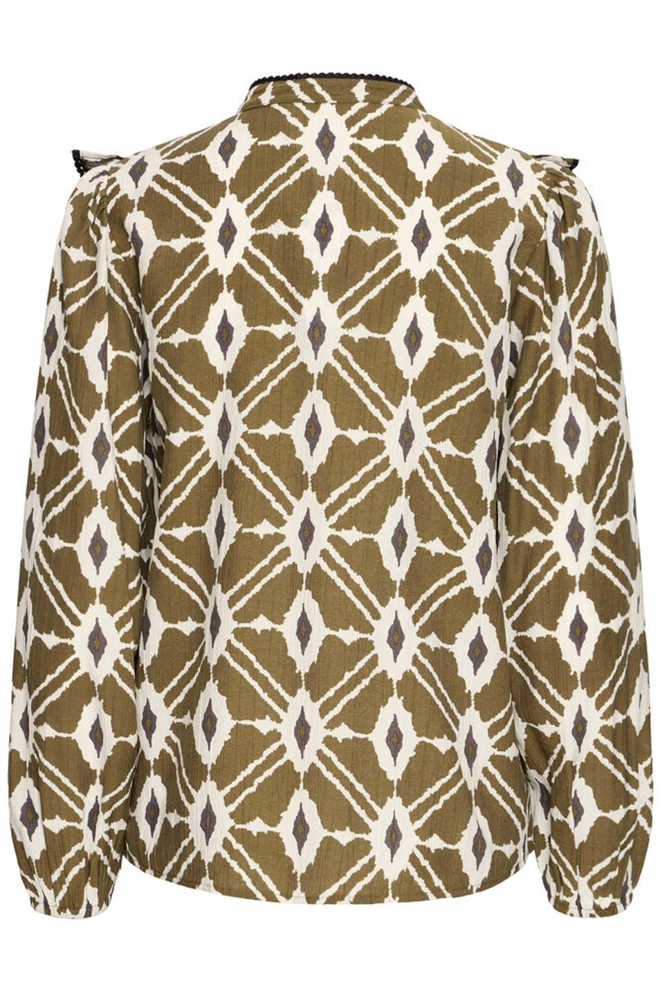 Olive Ikat Shirt