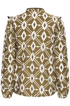 Olive Ikat Shirt