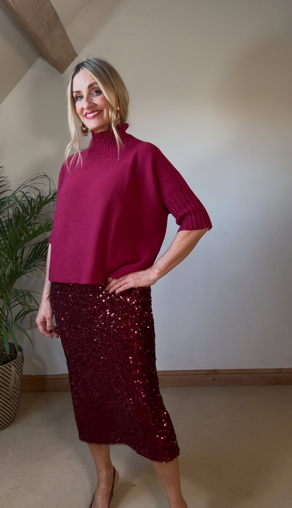 Short Sleeve, Boxy Jumper