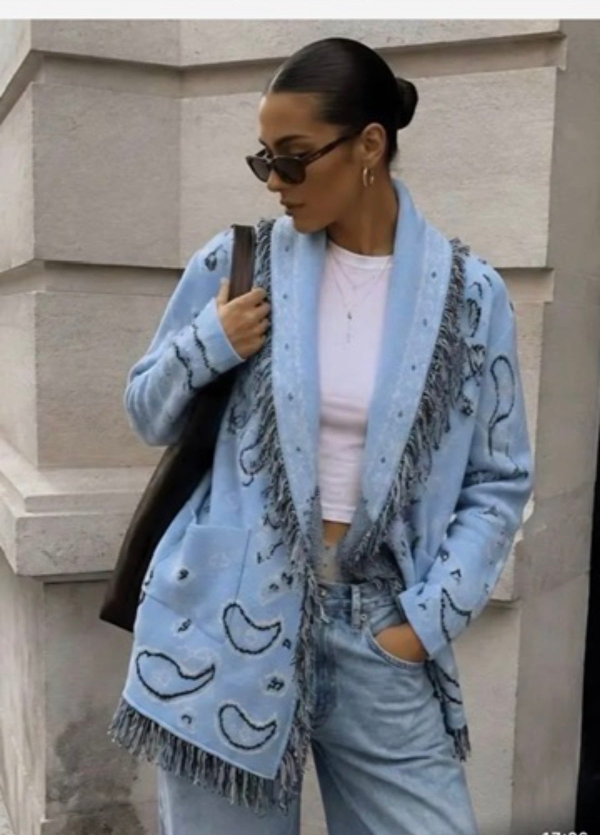 Boho Shawl Cardigan