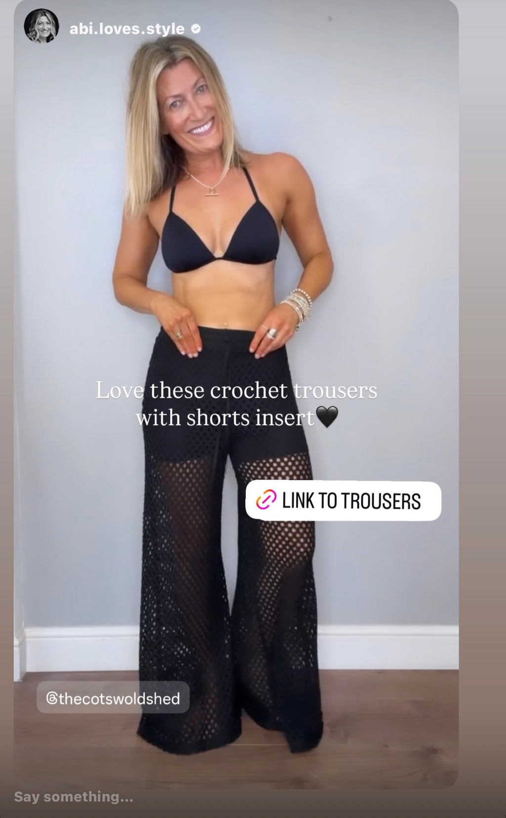 Crochet Beach Trousers