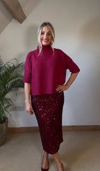 Short Sleeve, Boxy Jumper