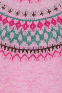Pink Fairisle Jumper