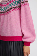 Load image into Gallery viewer, Pink Fairisle Jumper
