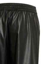 Faux Leather Wide Leg joggers
