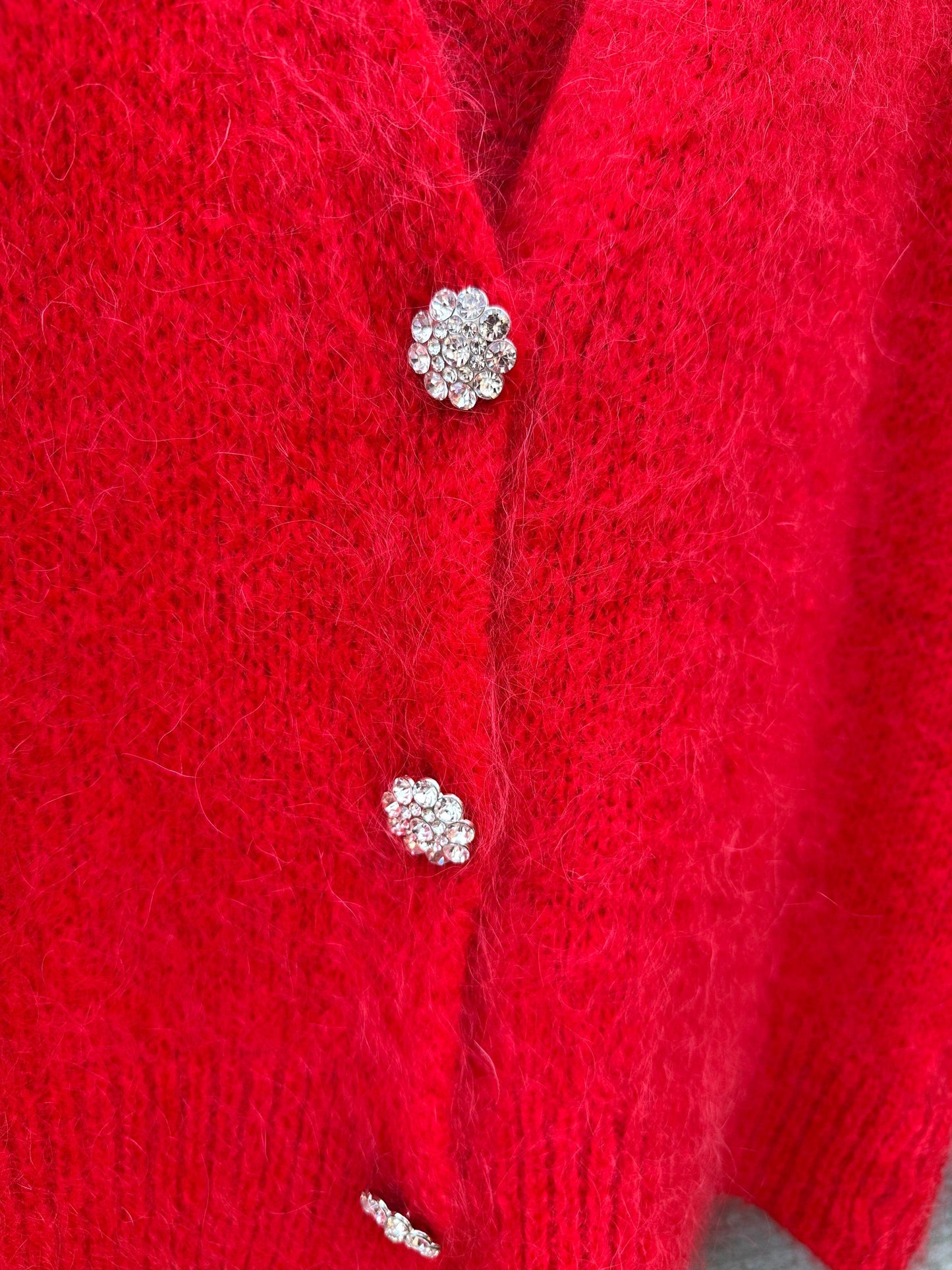 Diamonte Button Waistcoat