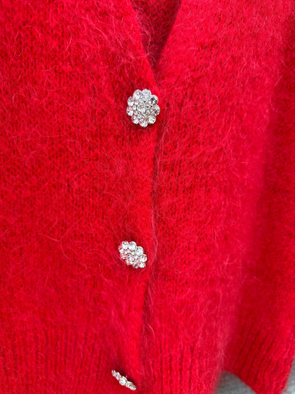 Diamonte Button Waistcoat