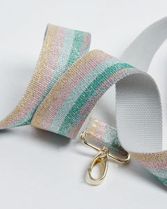 Leather Cross Body Bag - Pale Pink