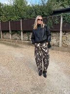 Darker Print Camo Trousers