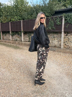 Darker Print Camo Trousers