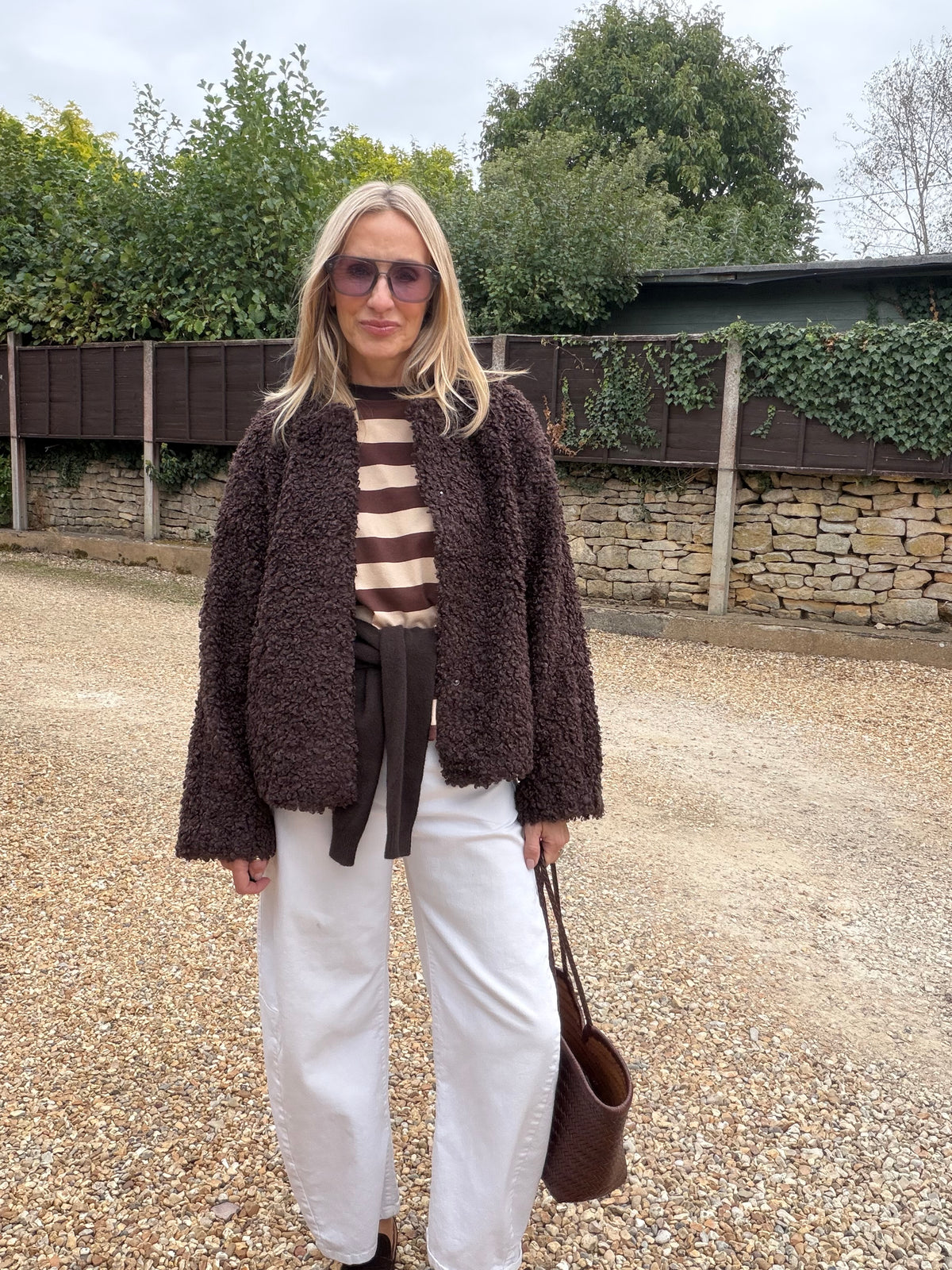 Brown Teddy Jacket